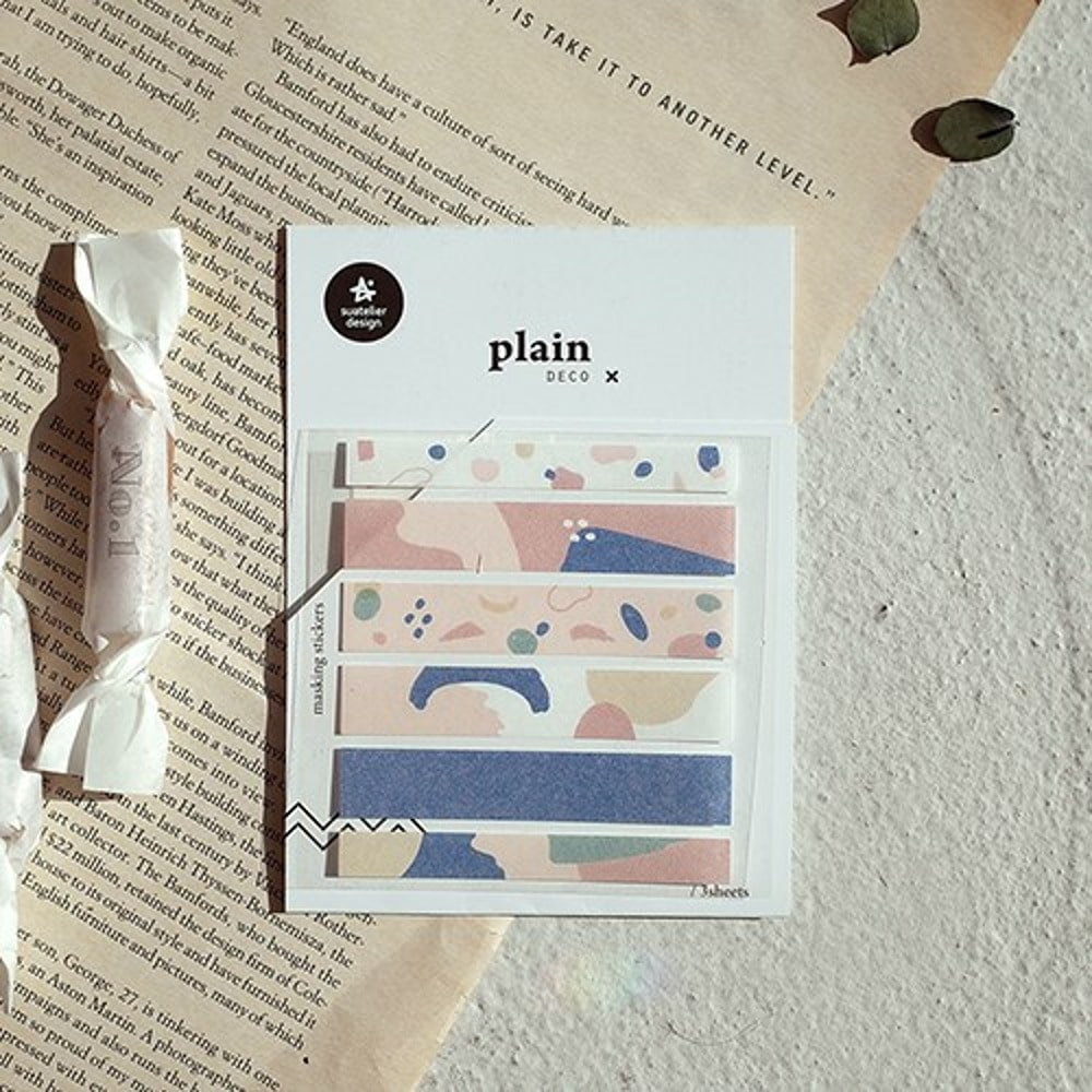 Suatelier Planner Stickers - plain 16
